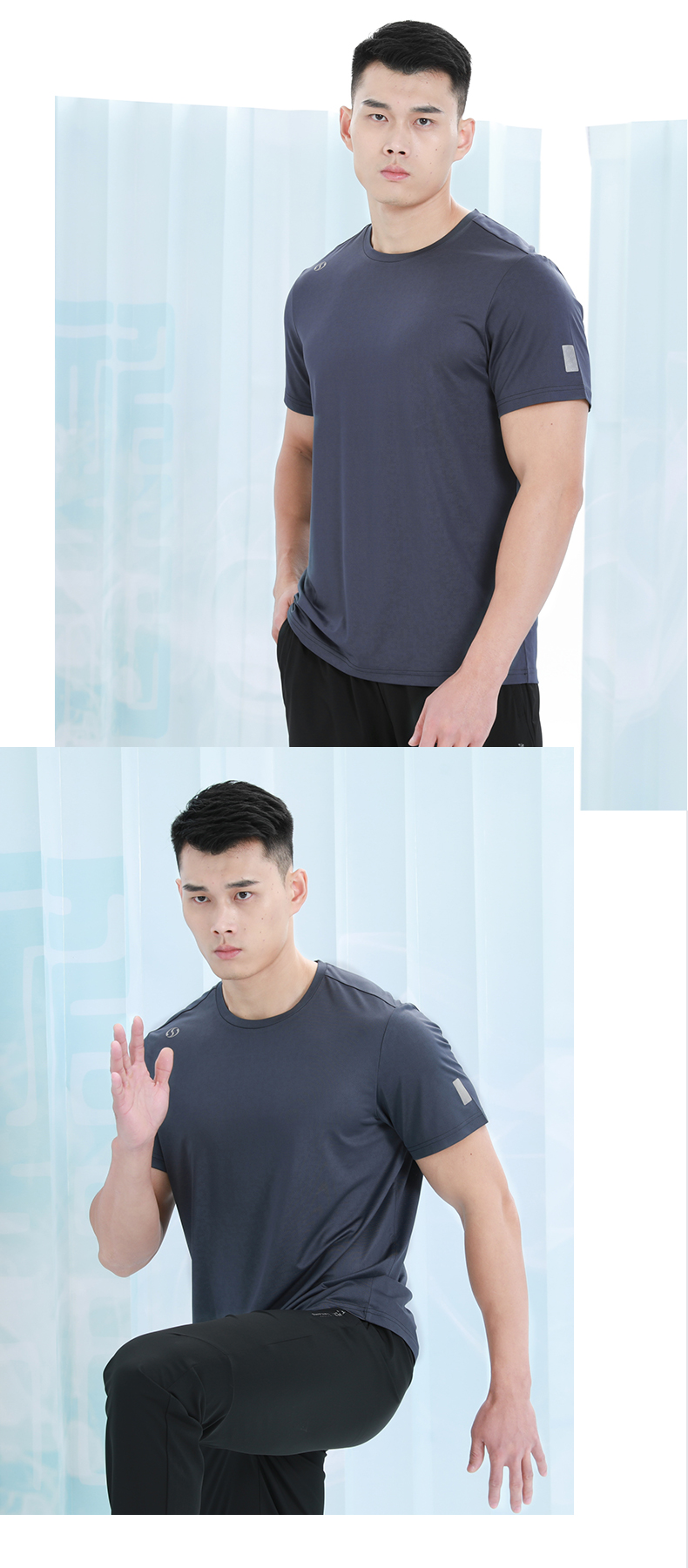 寻甸企业团体运动服圆领T恤定制厂家883145/883146(图23)